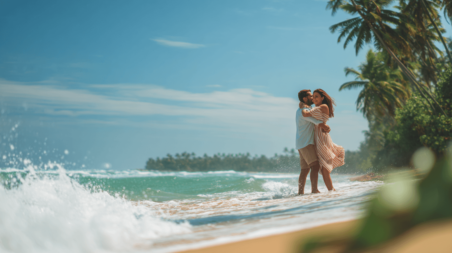Romance in Ceylon — slide 1